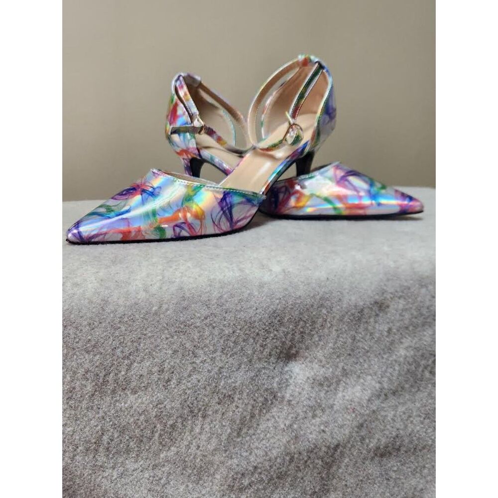 Women's Multi-Colored Dress Shoes Size 9.5
